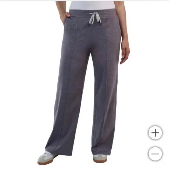 NWOT Kirkland Signature Womens Lightweight Pintuck Pant long inseam Light Purple - Picture 1 of 4